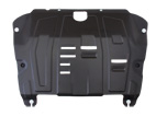 engine bay and transmission case