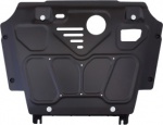engine bay and transmission case