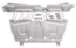 engine bay and transmission case