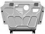 engine bay and transmission case