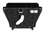 engine bay and transmission case