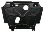 engine bay and transmission case