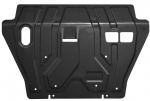 engine bay and transmission case