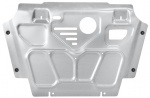 engine bay and transmission case