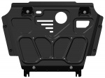 engine bay and transmission case