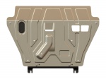 engine bay and transmission case