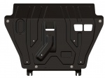 engine bay and transmission case