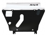 engine bay and transmission case
