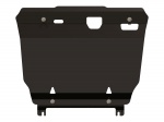 engine bay and transmission case